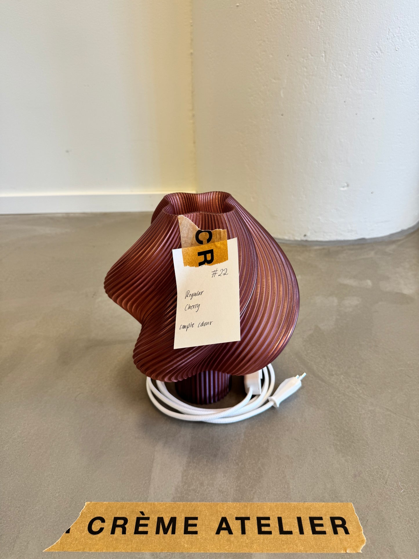#22 Soft Serve Lamp Regular - Cherry - 20% off Archive