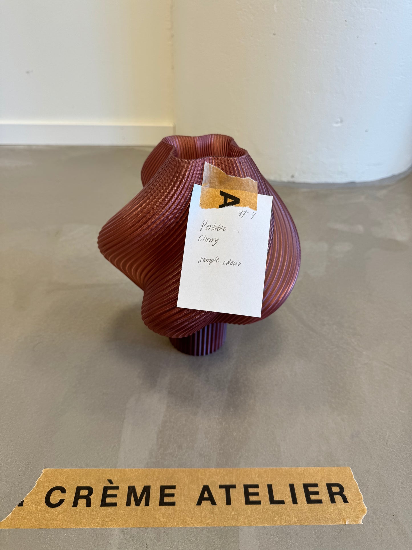 #04 Soft Serve Lamp Portable - Cherry - 20% off Archive