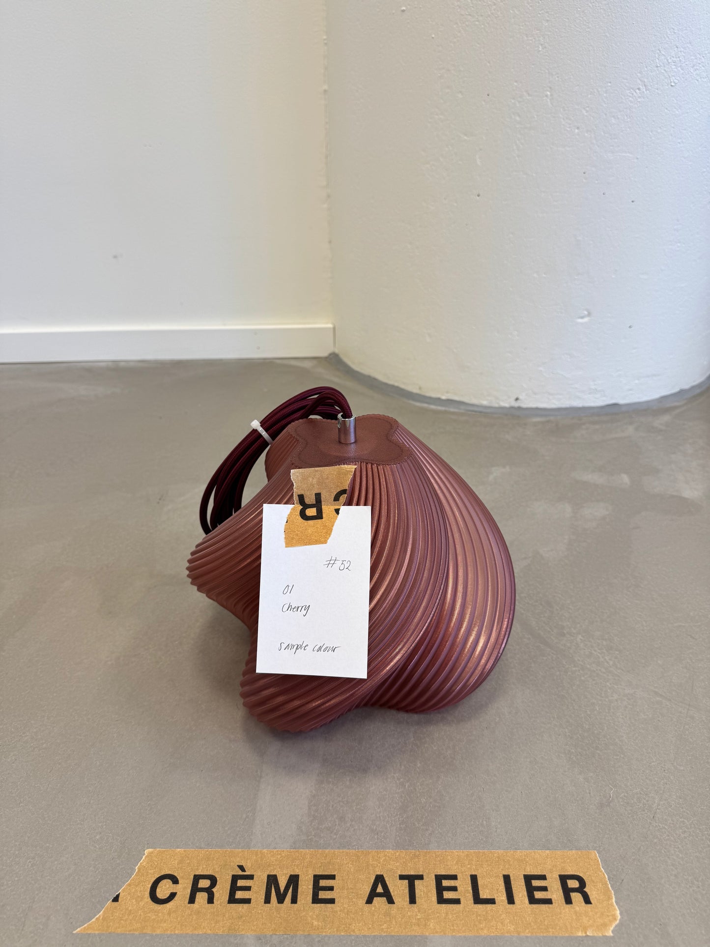#52 Soft Serve Pendant 01 Cherry - 20% off Archive