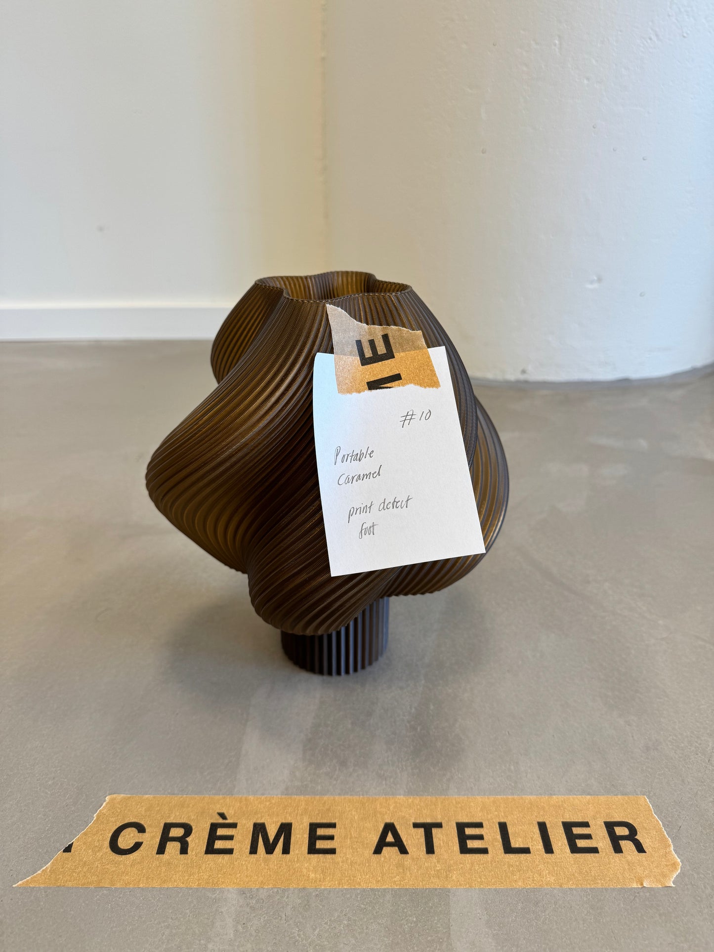 #10 Soft Serve Lamp Portable - Caramel - 30% off Archive