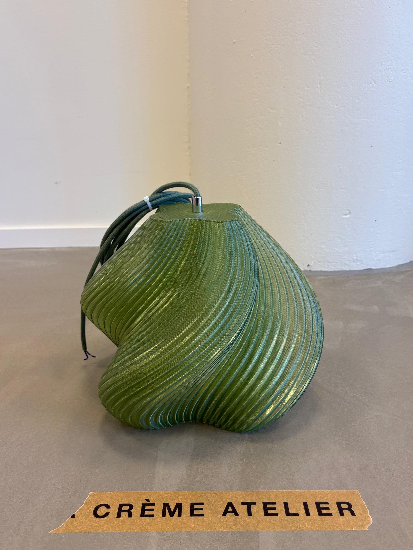 #100 Soft Serve Lamp Pendant 02 Olive - 30% off Archive