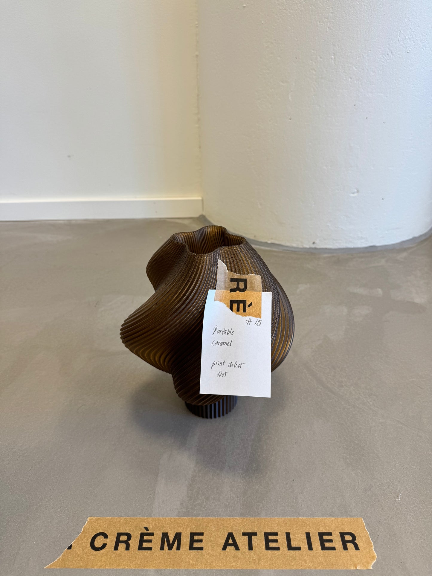 #15 Soft Serve Lamp Portable - Caramel - 30% off Archive