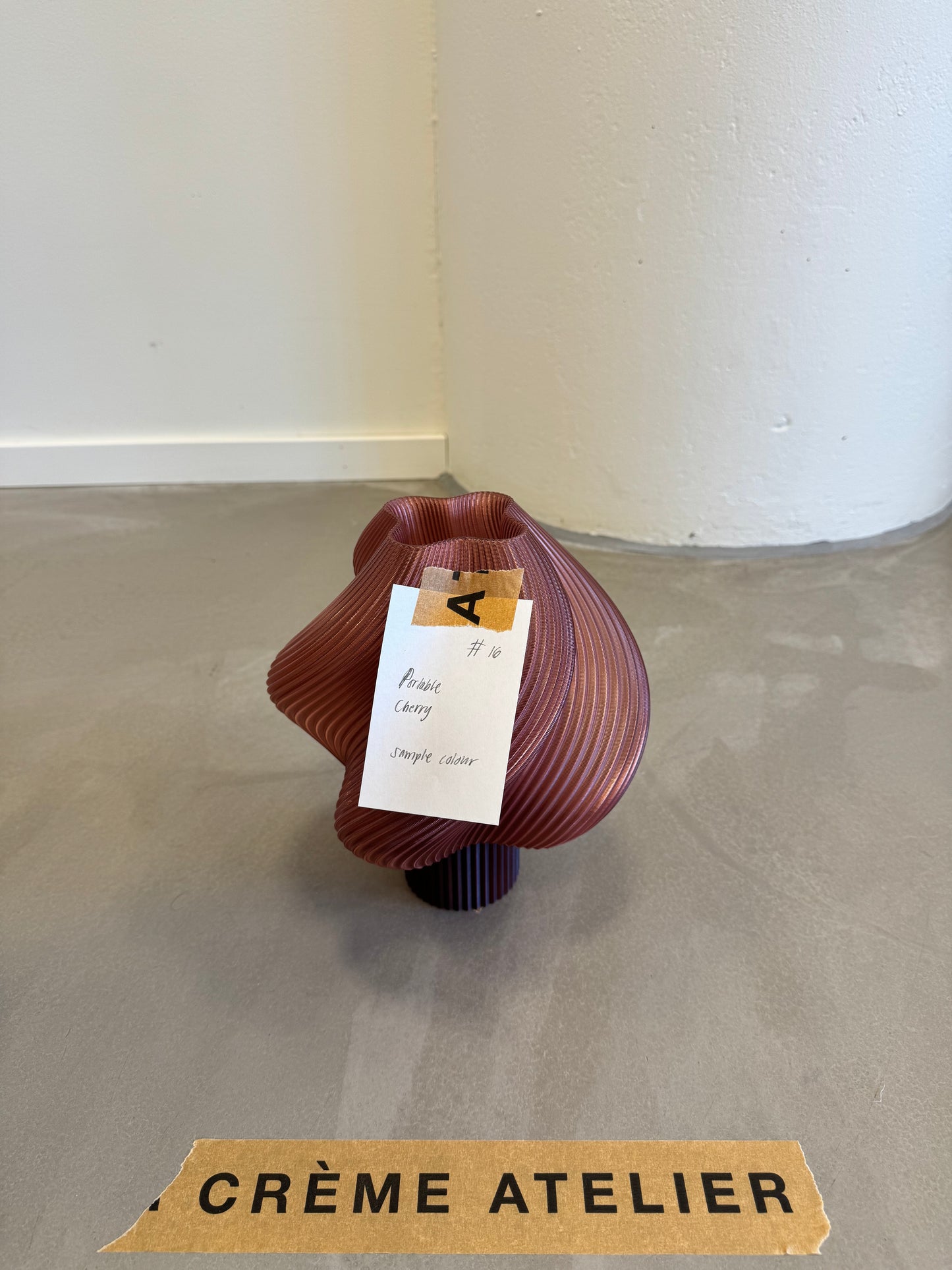 #16 Soft Serve Lamp Portable - Cherry - 20% off Archive