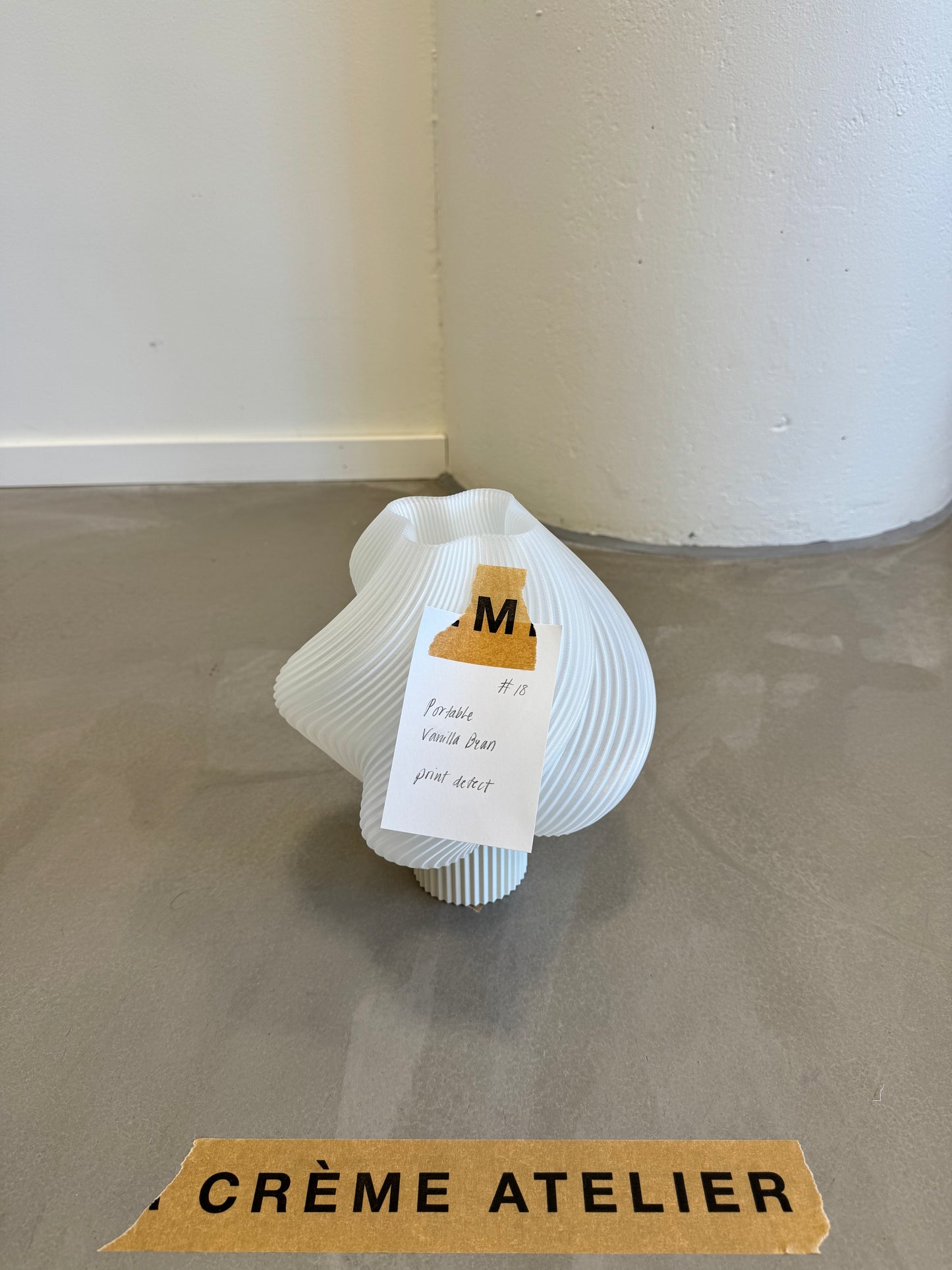 #18 Soft Serve Lamp Portable - Vanilla bean - 40% off Archive