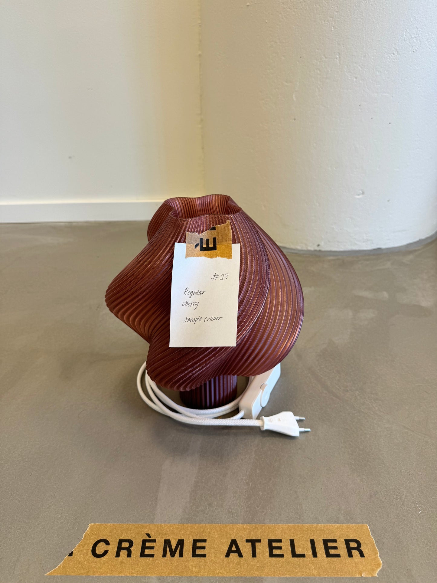 #23 Soft Serve Lamp Regular - Cherry - 20% off Archive
