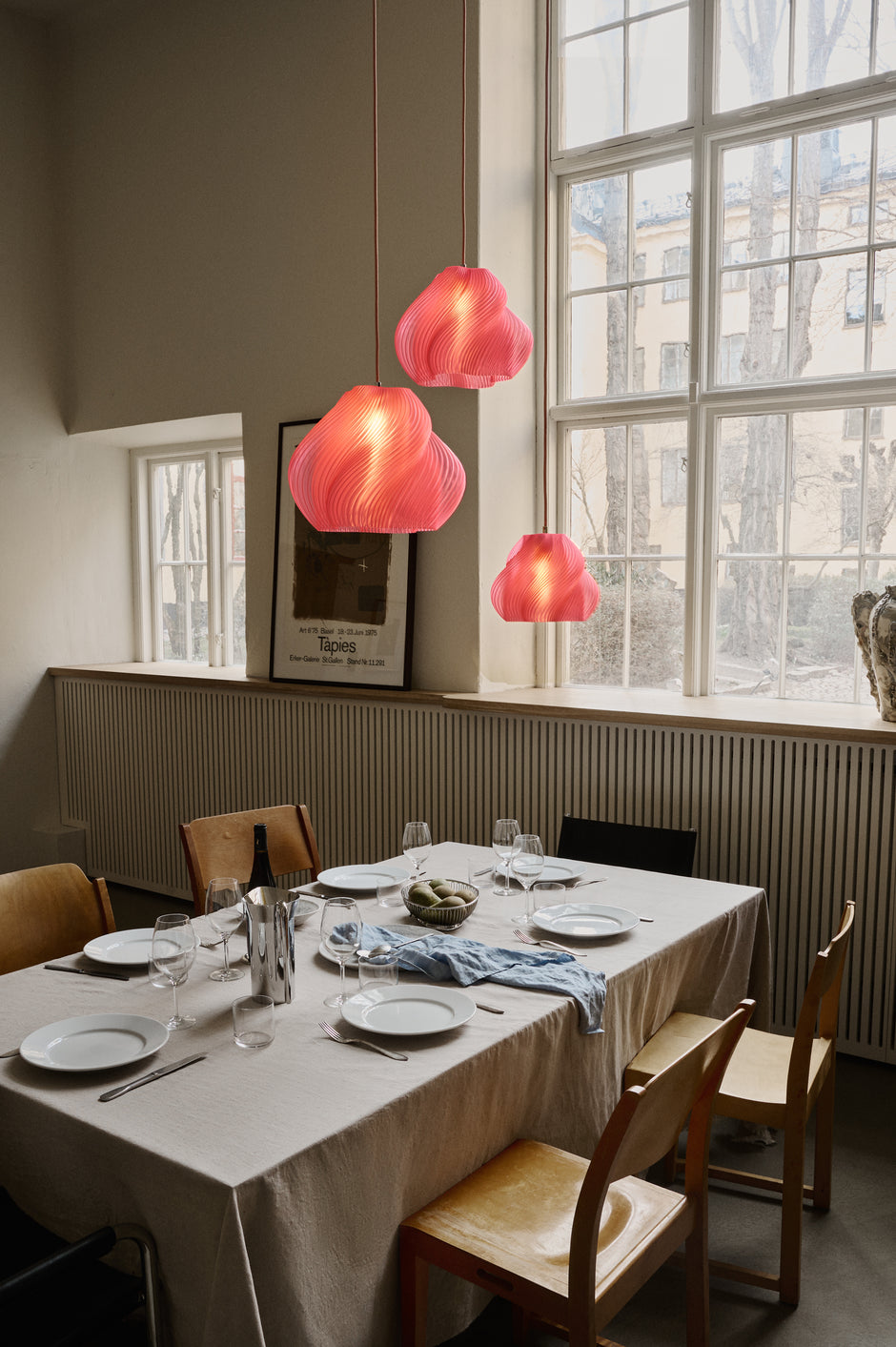 Soft Serve Pendant 01 - Peach Sorbet