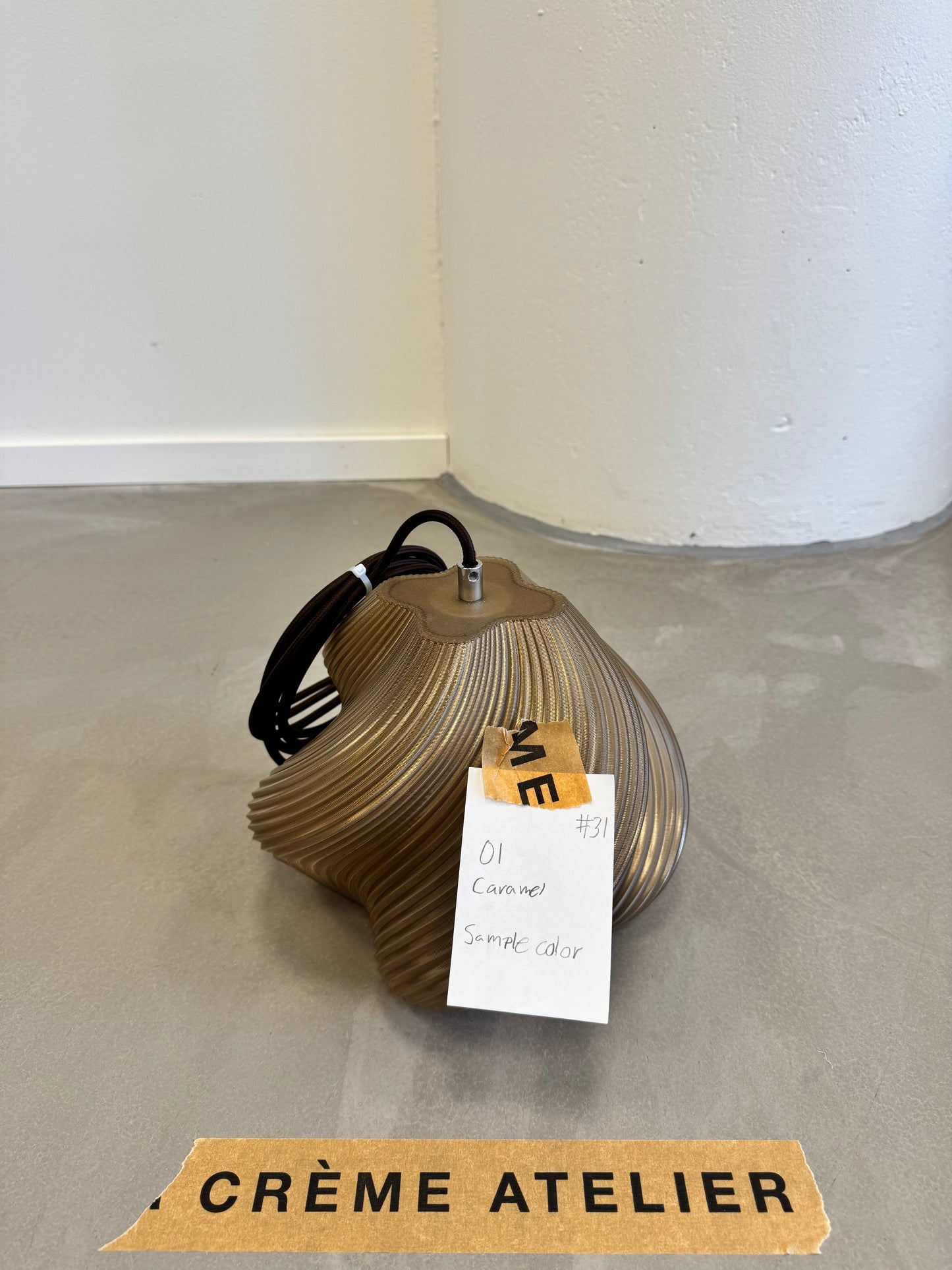 #31 Soft Serve Pendant 01 - Caramel - 20% off Archive