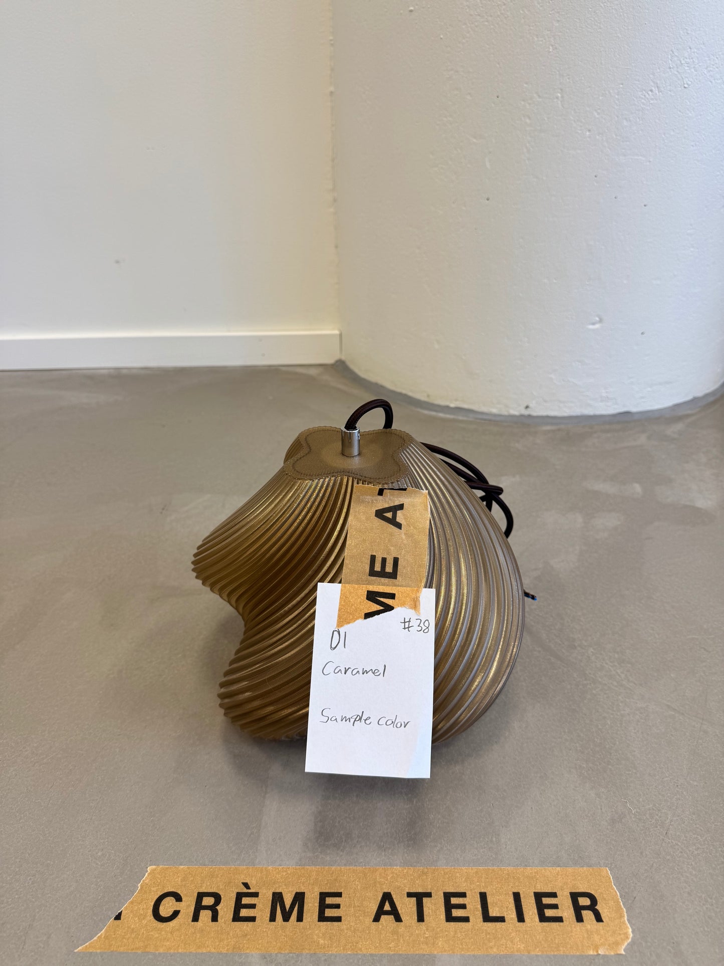 #38 Soft Serve Pendant 01 - Caramel - 20% off Archive