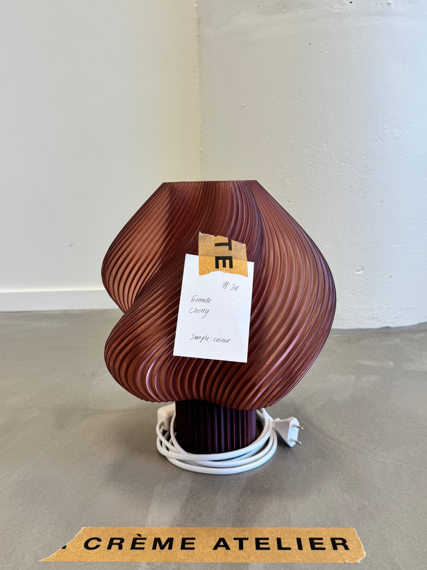 #39 Soft Serve Lamp Grande - Cherry - 20% off Archive