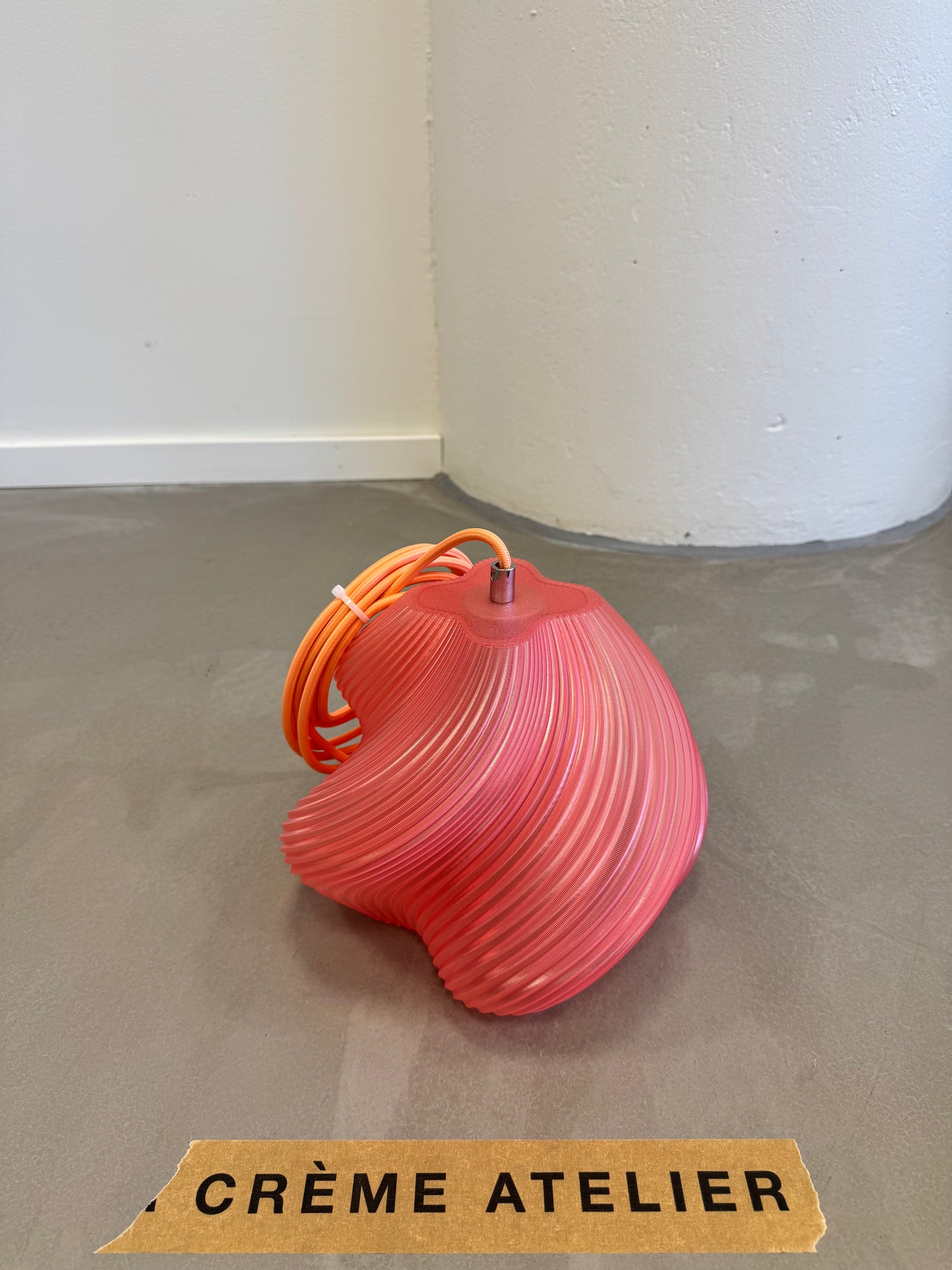 #46 Soft Serve Lamp Pendant 03 - Peach - 30% off Archive