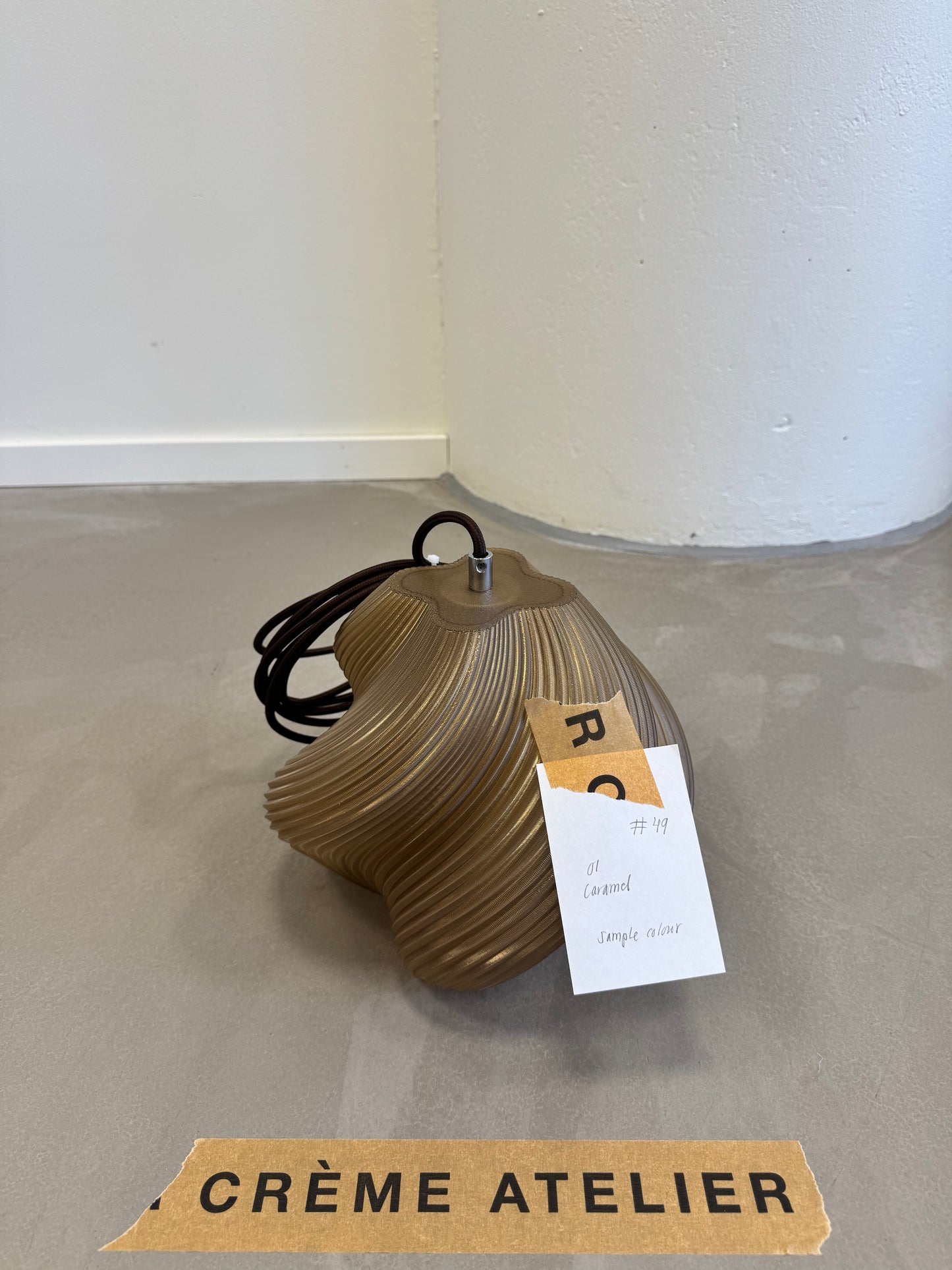 #49 Soft Serve Pendant 01 Caramel - 30% off Archive