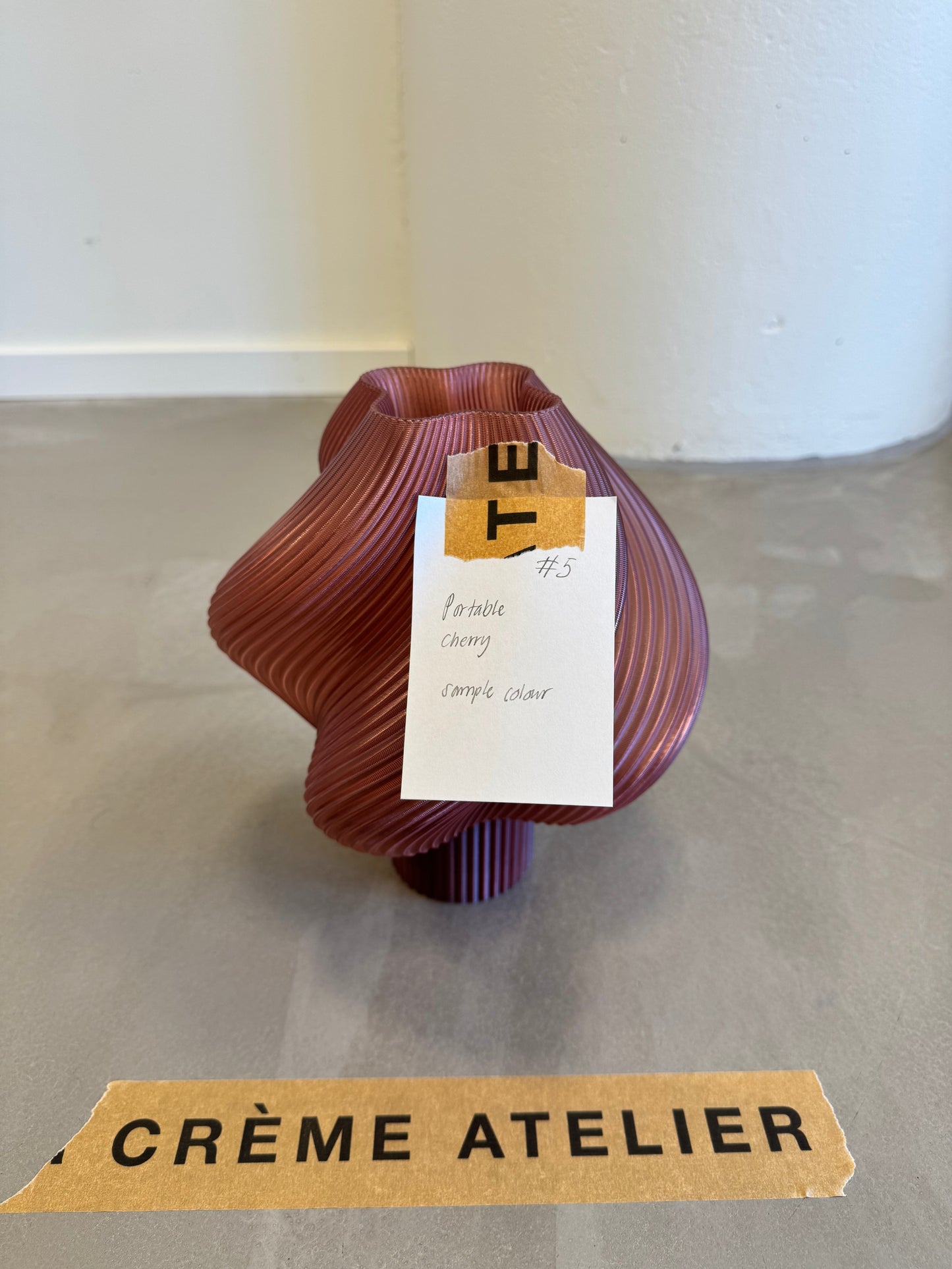 #05 Soft Serve Lamp Portable - Cherry - 20% off Archive
