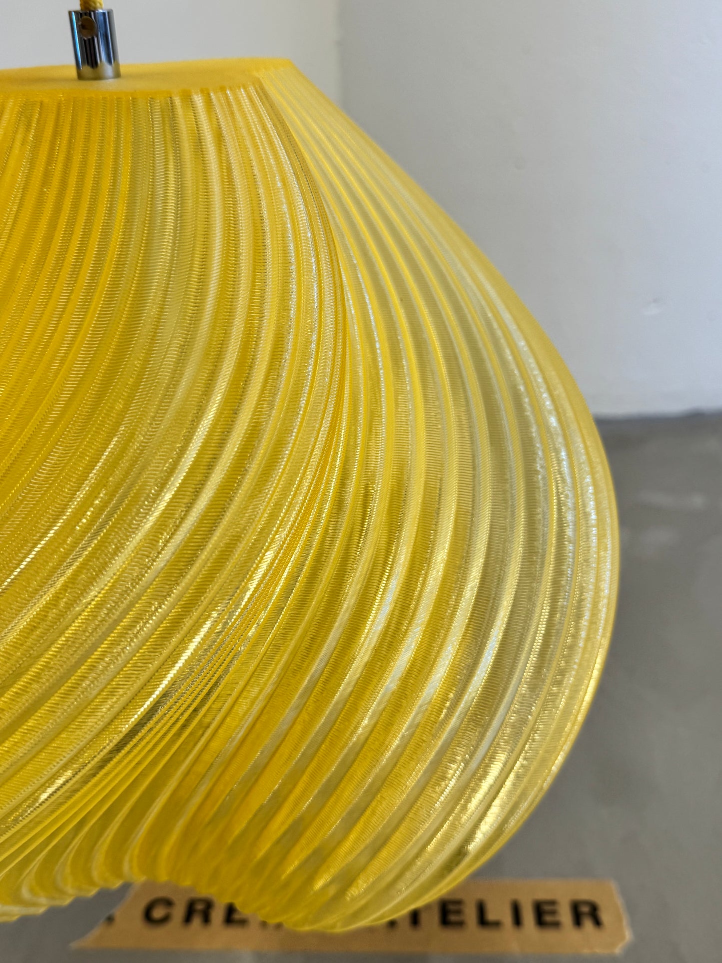 #59 Soft Serve Lamp Pendant 02 - Limoncello - 40% off Archive
