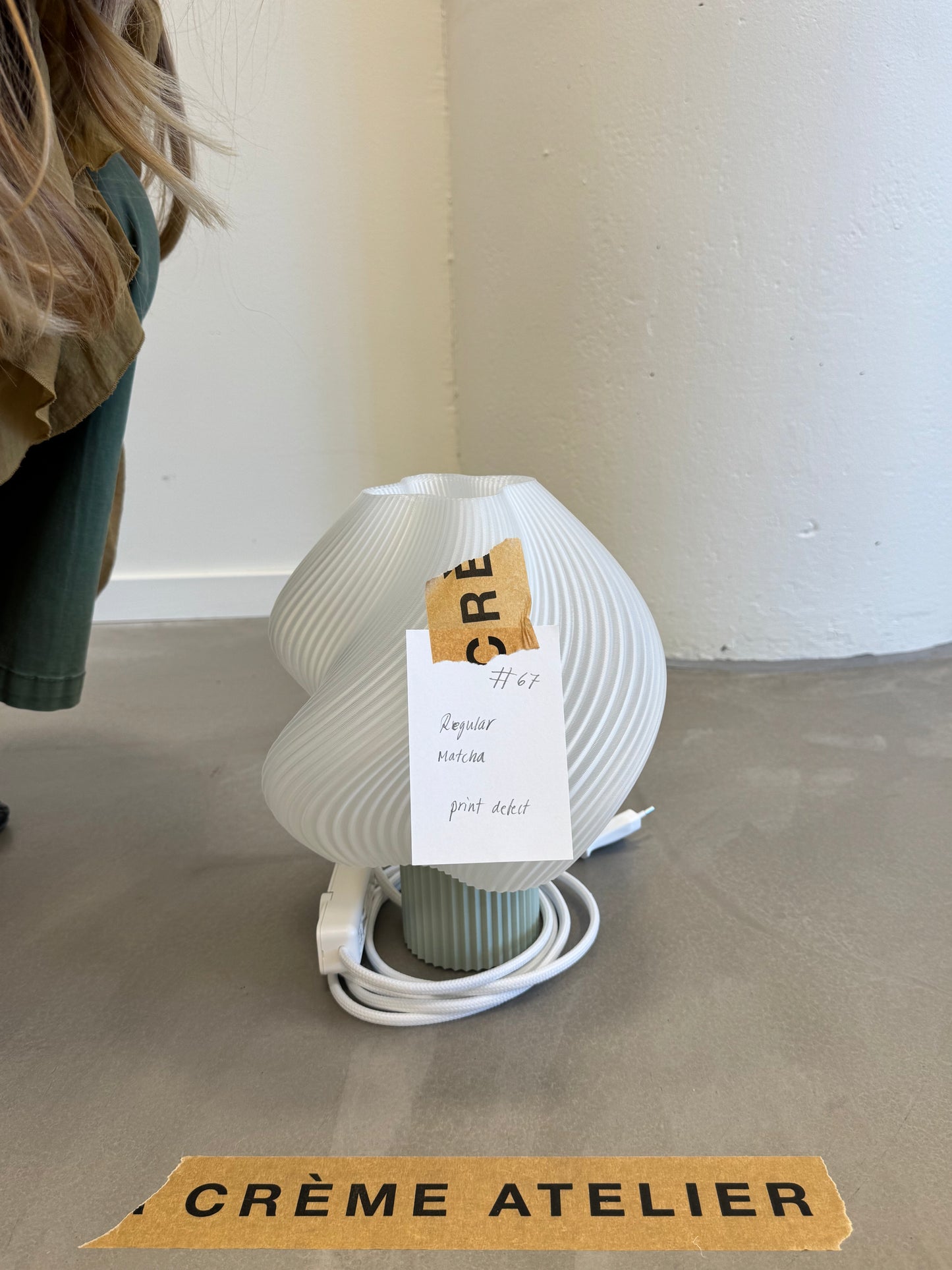 #67 Soft Serve Lamp Regular Matcha - 30% off Archive