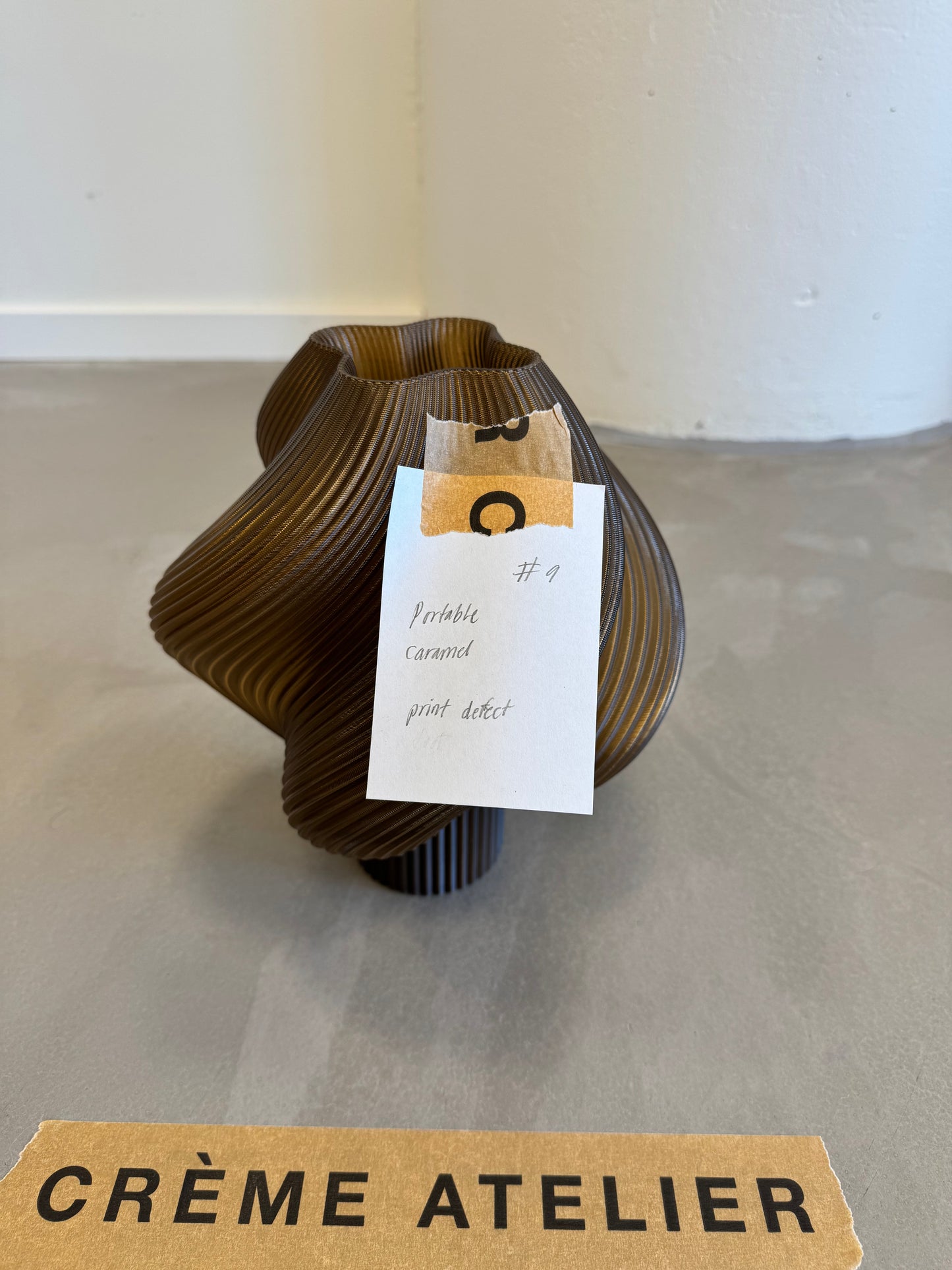 #09 Soft Serve Lamp Portable - Caramel - 30% off Archive
