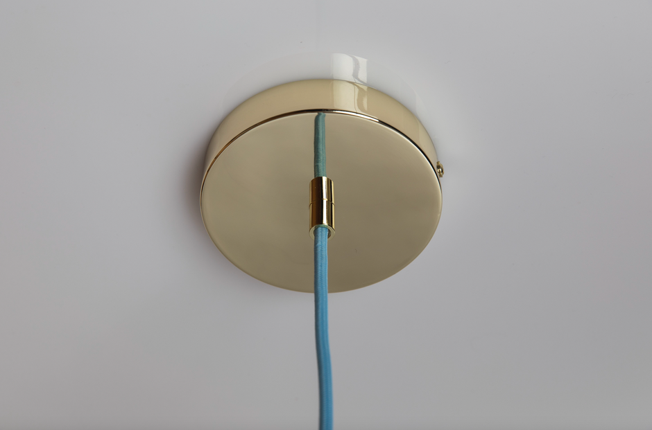 Soft Serve Pendant 02 - Blueberry Sorbet