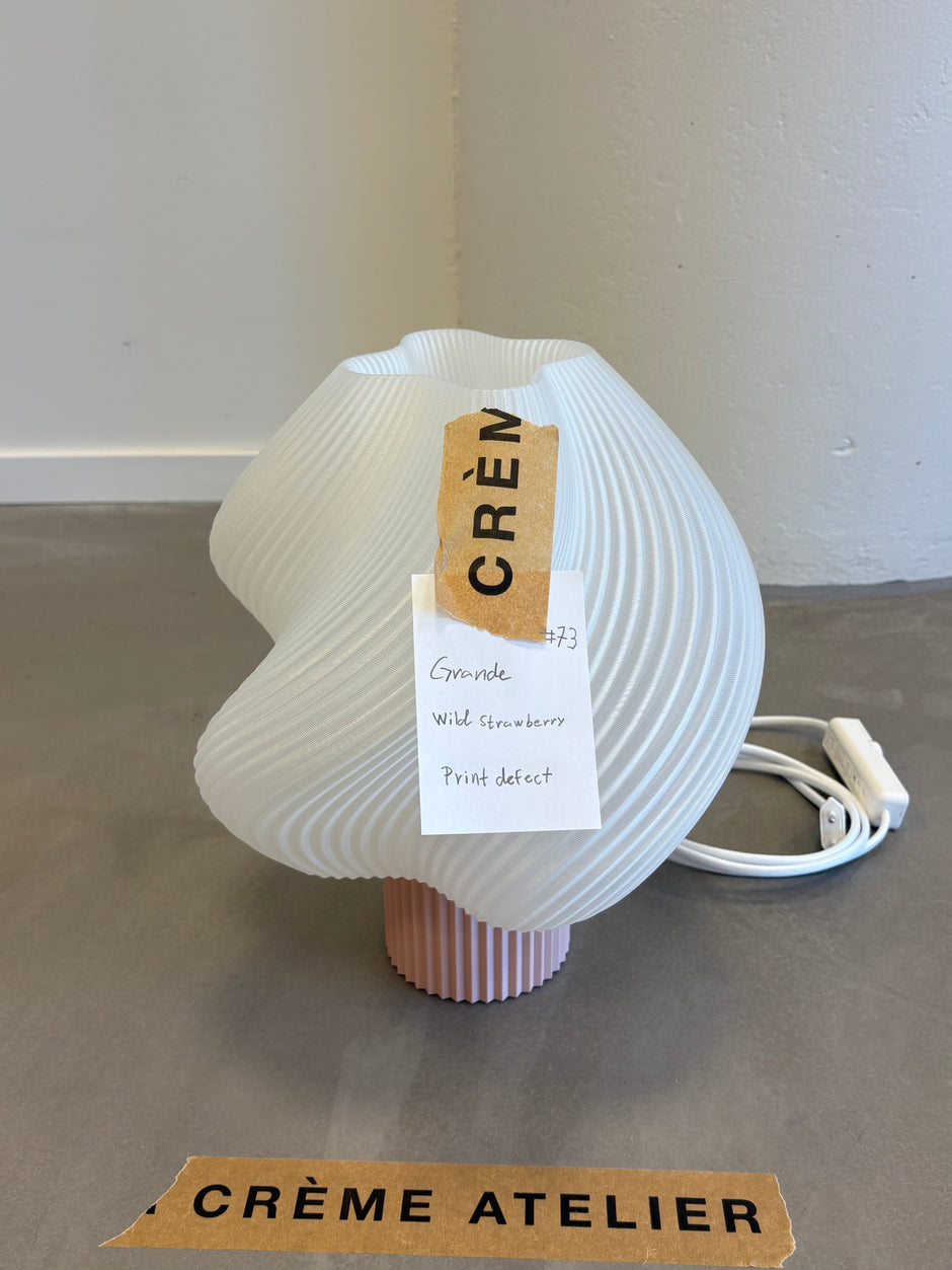 #73 Soft Serve Lamp Grande Wild strawberry - 40% off Archive