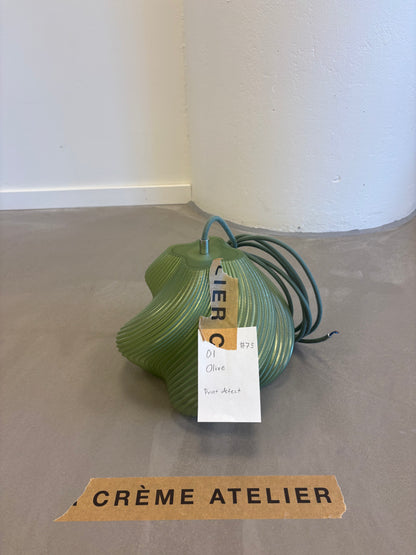 #75 Soft Serve Lamp Pendant 01 Olive - 30% off Archive