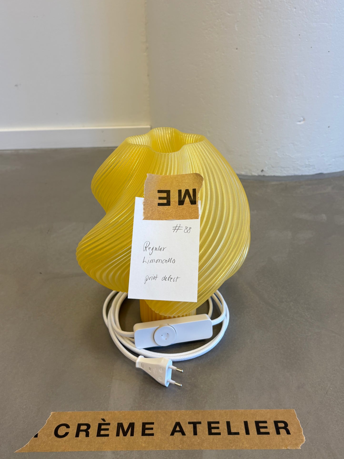 #88 Soft Serve Lamp Regular Limoncello - 30% off Archive
