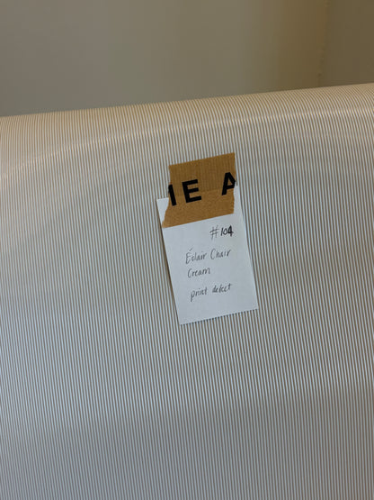 #104 Éclair Chair - Cream - 40% off Archive