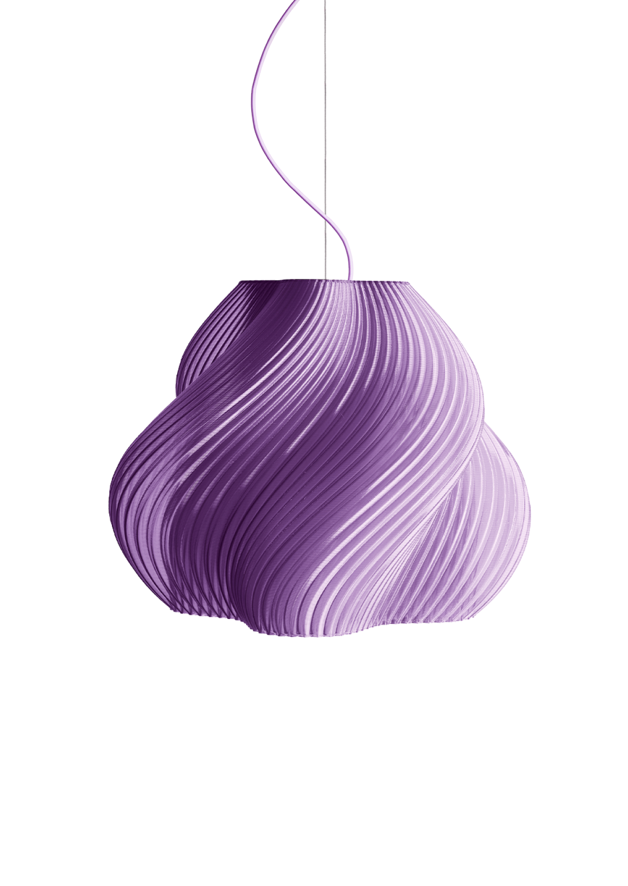 Soft Serve Pendant Mega - Lavender Sorbet