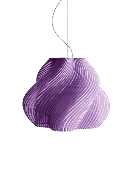 Soft Serve Pendant Mega - Lavender Sorbet