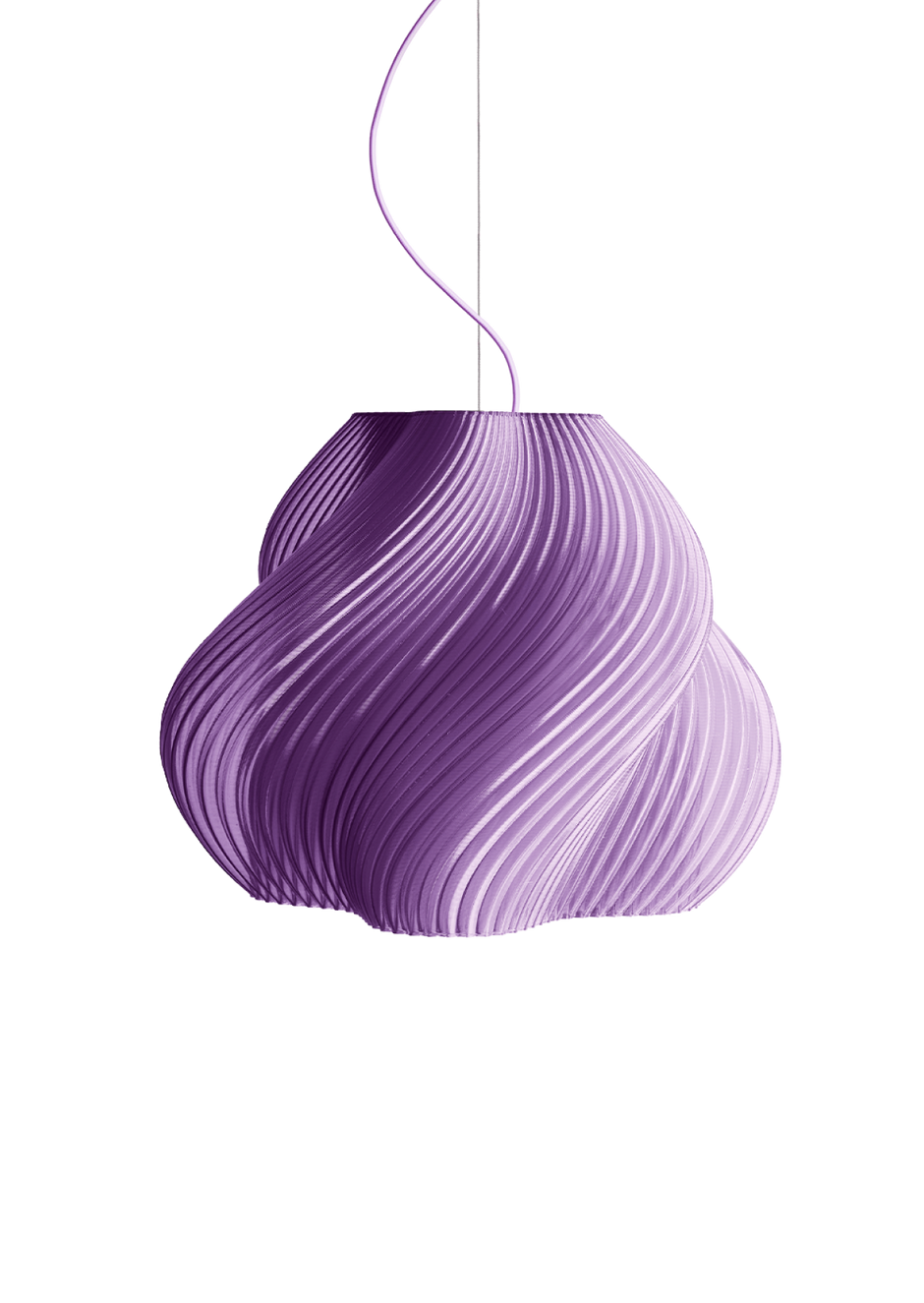 Soft Serve Pendant Mega - Lavender Sorbet