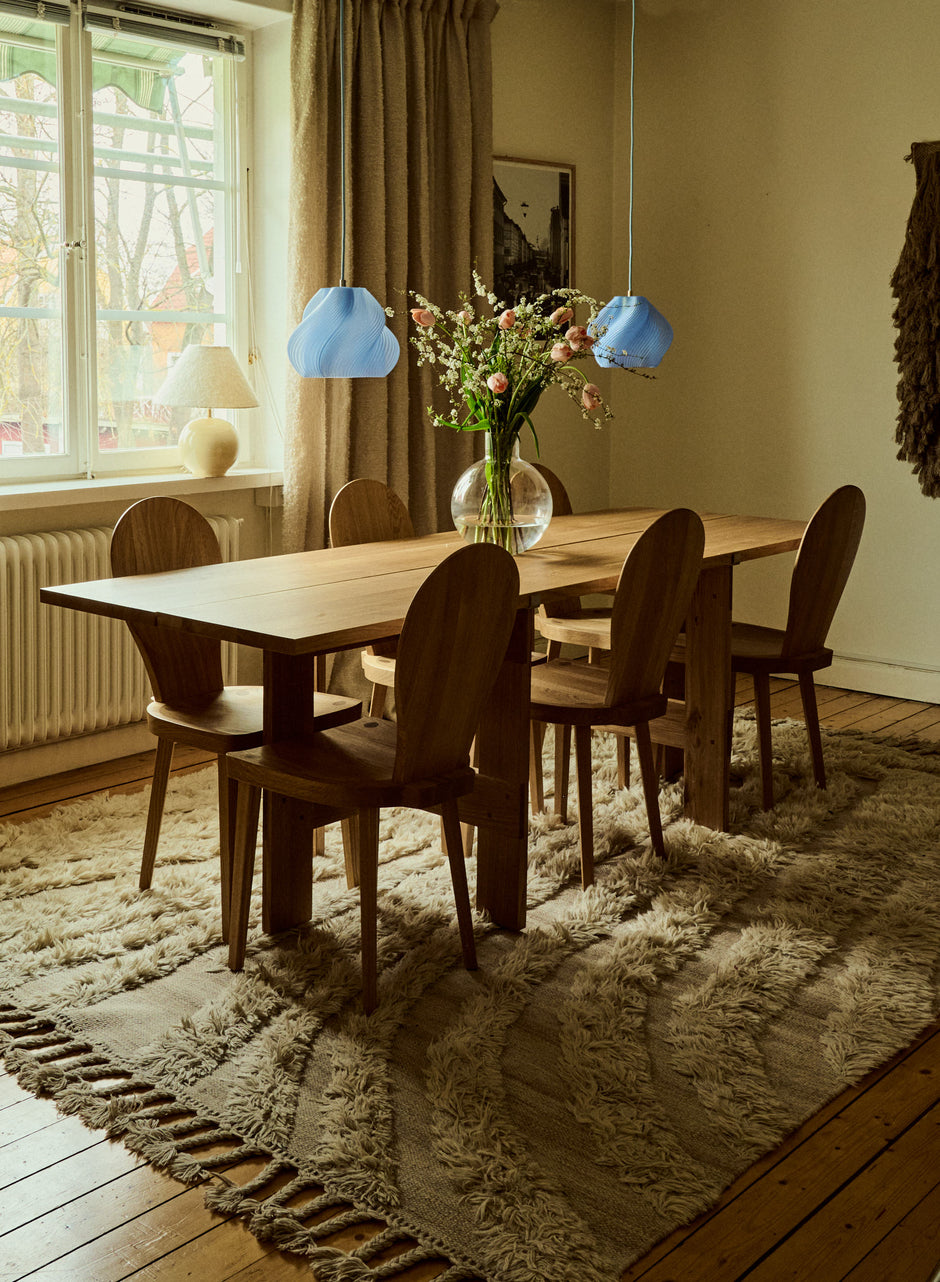 Soft Serve Pendant 01 - Blueberry Sorbet