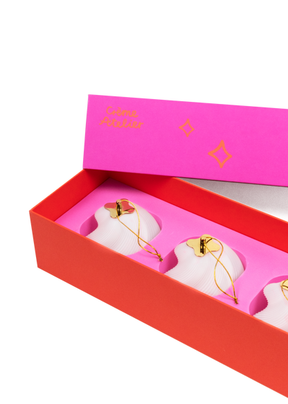 Soft Serve Ornament - Set of 3